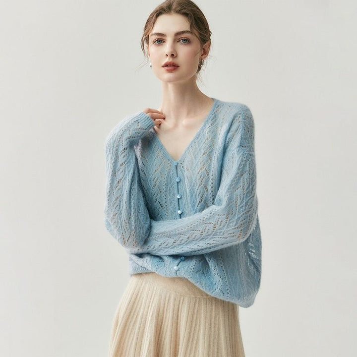 Fernridge – Cashmere Wool Cardigan - Hilltop Nord