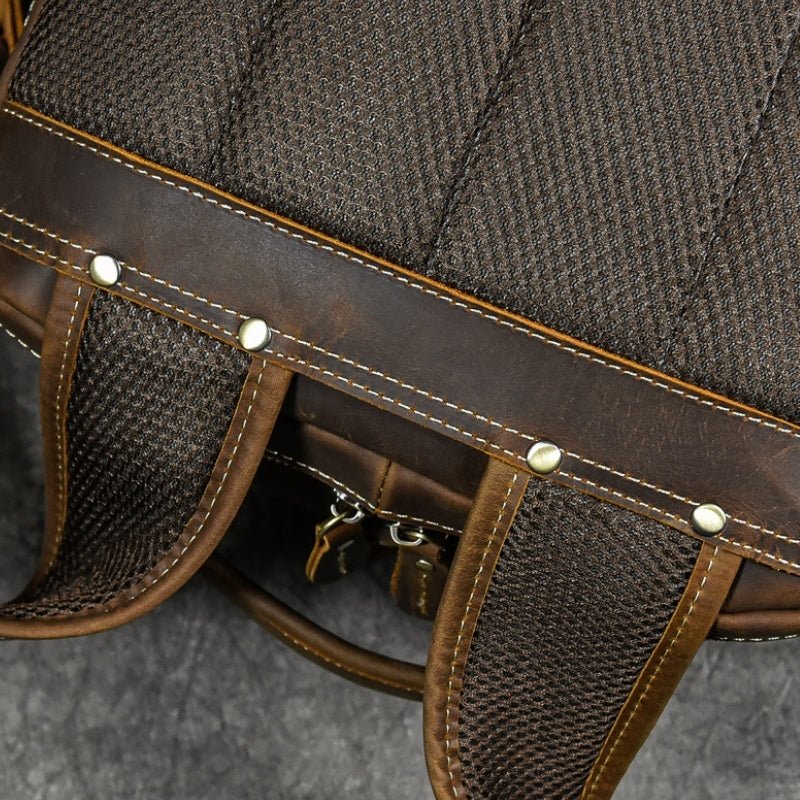 Overland – Leather Backpack - Hilltop Nord