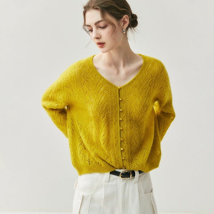 Fernridge – Cashmere Wool Cardigan - Hilltop Nord