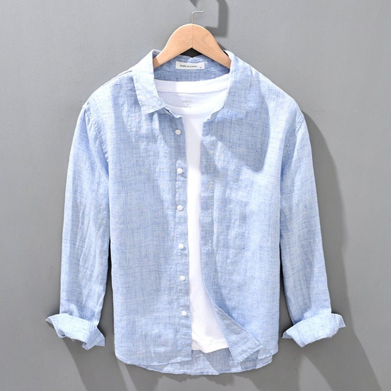 Jalen – Linen Shirt - Hilltop Nord