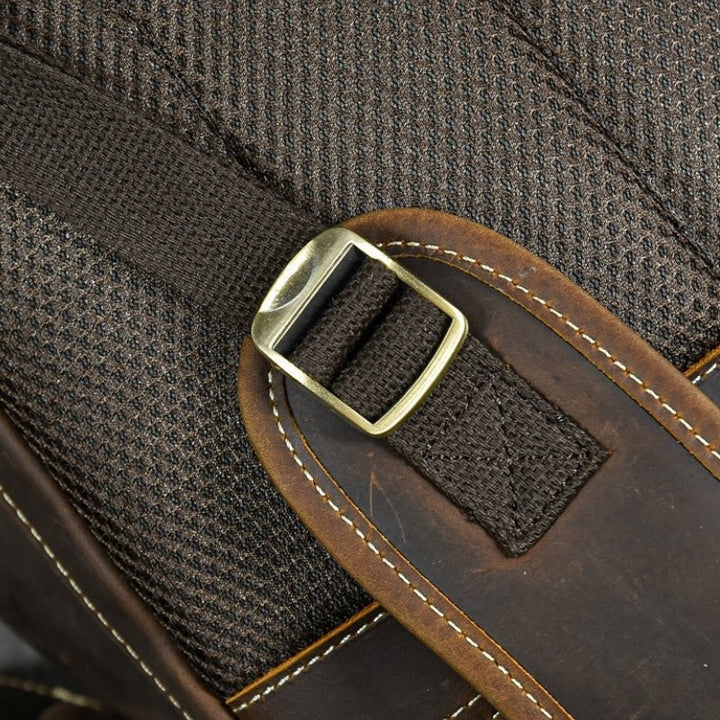 Overland – Leather Backpack - Hilltop Nord
