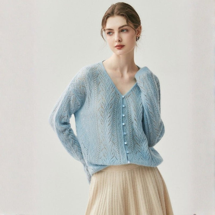 Fernridge – Cashmere Wool Cardigan - Hilltop Nord