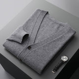 Daven – Wool Button - Up Cardigan - Hilltop Nord