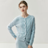 Ridgecable – Cashmere Wool Cardigan