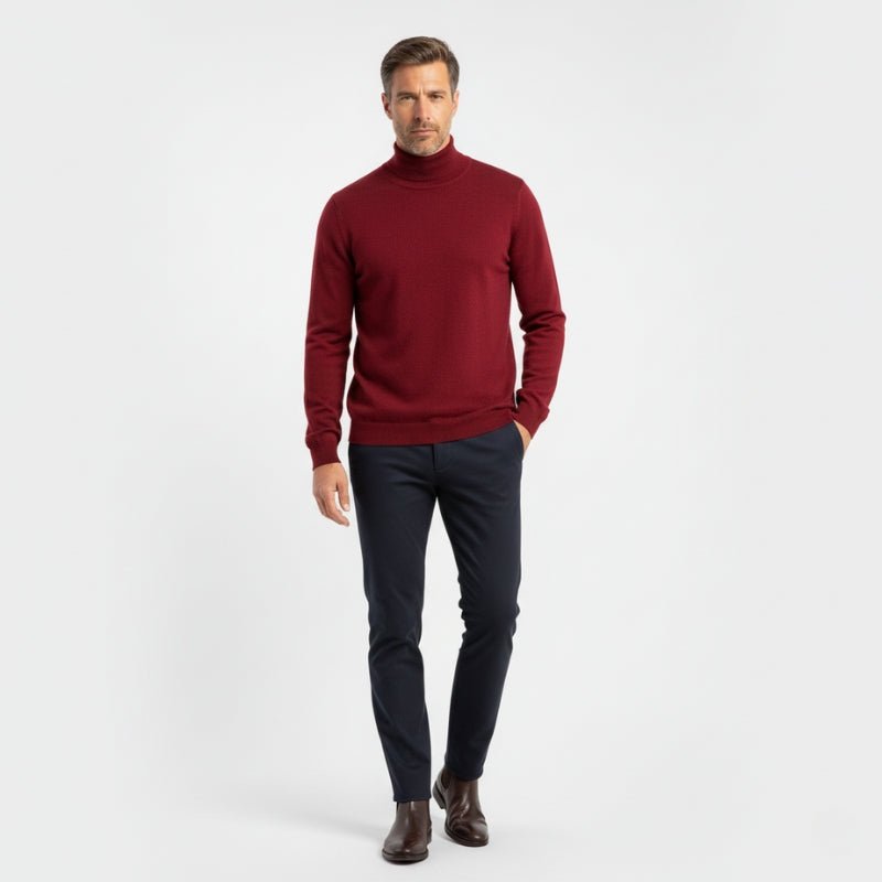 Meridian - Merino Turtleneck - Hilltop Nord