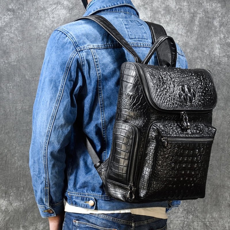 Blackreach – Leather Backpack - Hilltop Nord