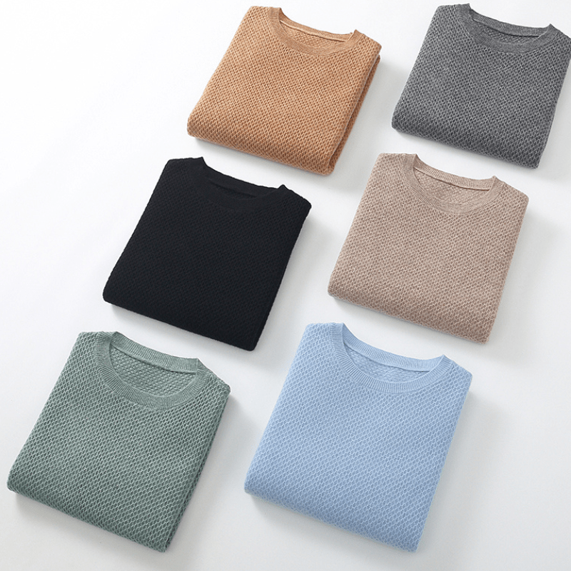 Crestwood - Wool Textured Knit Tee - Hilltop Nord