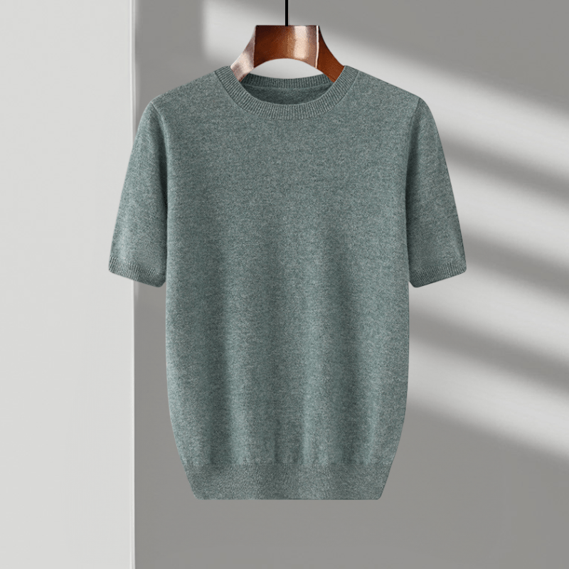 Holden - Wool Knit T-Shirt - Hilltop Nord