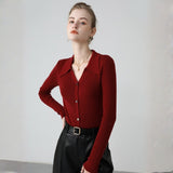 Seraphina – Cashmere Wool Cardigan