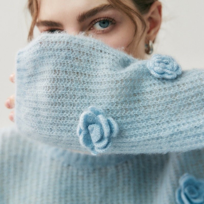 Frostpetal – Cashmere Wool Sweater - Hilltop Nord