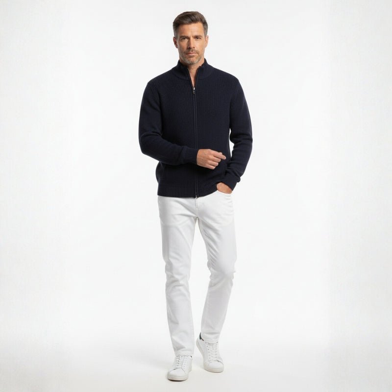 Wendell – Wool Zip - Up Sweater - Hilltop Nord