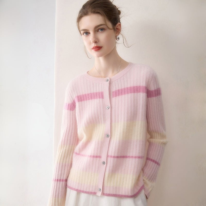 Blushline – Cashmere Cardigan - Hilltop Nord