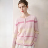 Blushline – Cashmere Cardigan - Hilltop Nord
