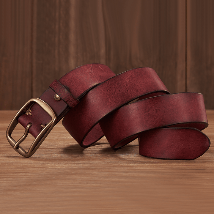 Redrock – Classic Buckle Leather Belt - Hilltop Nord