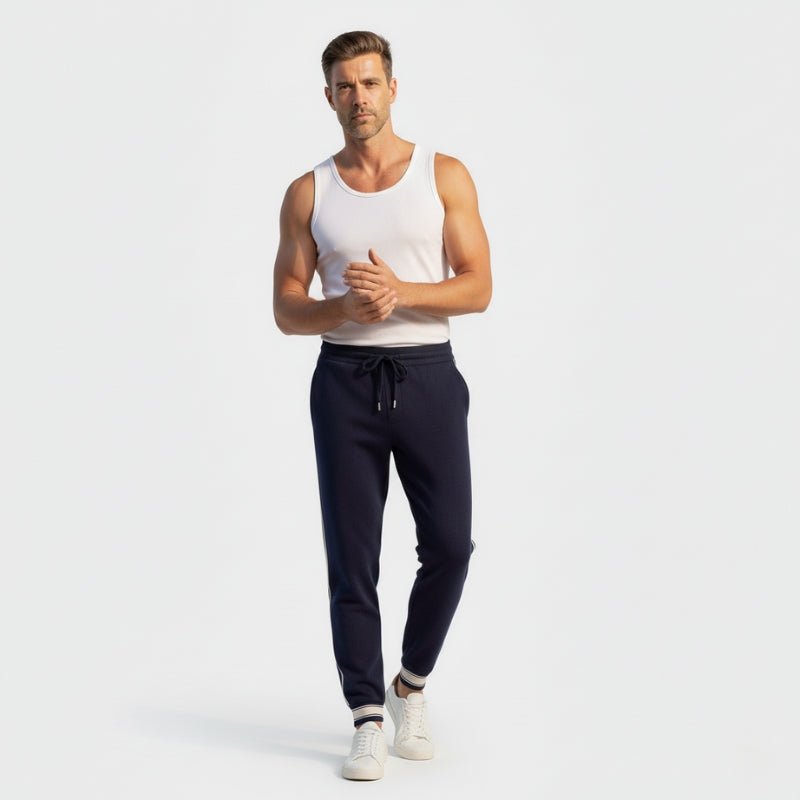 Dovell – Cashmere Wool Joggers - Hilltop Nord