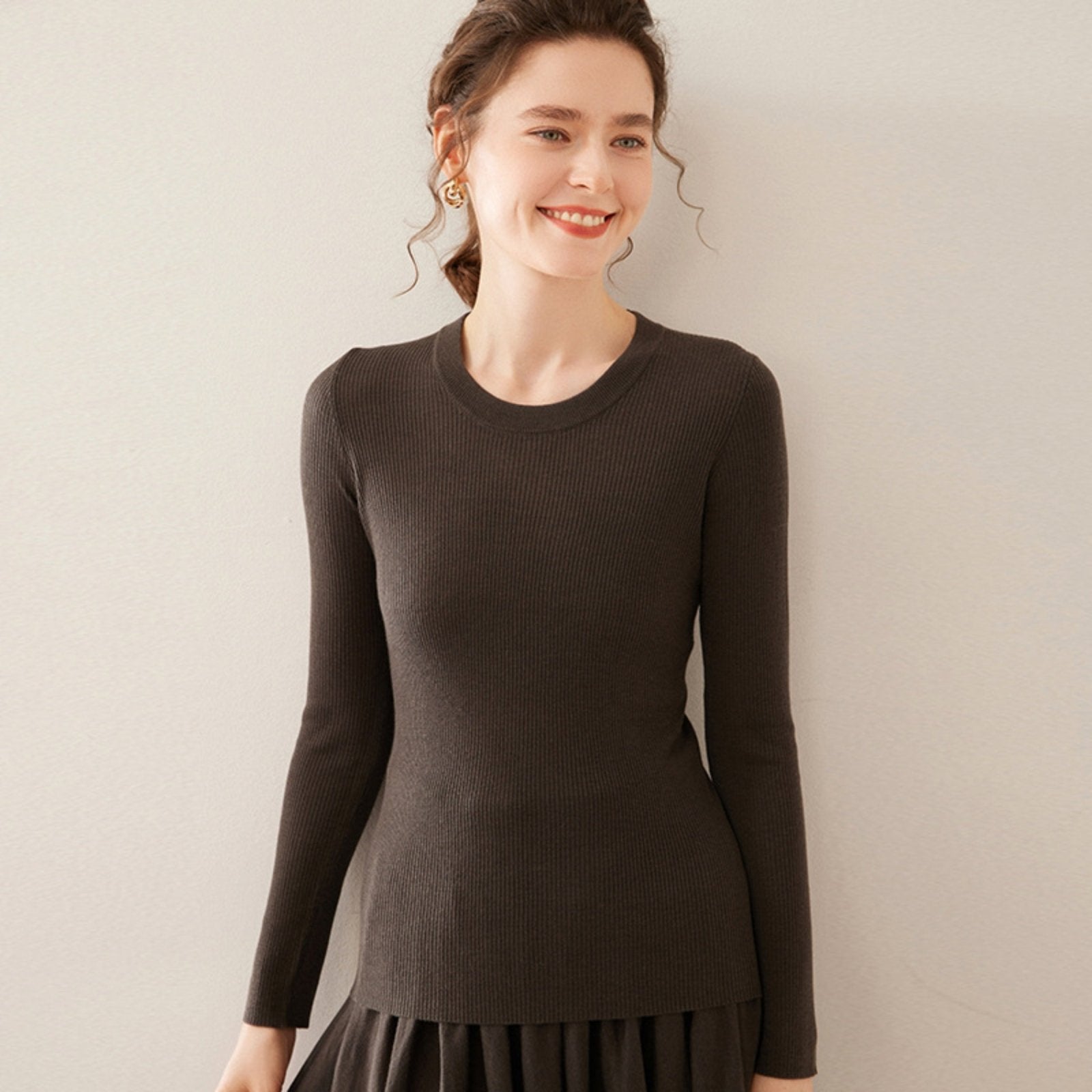 Quillstone – Mulberry Silk Sweater - Hilltop Nord