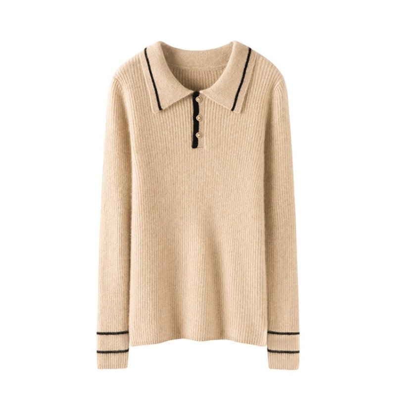 Aveline – Cashmere Wool Sweater - Hilltop Nord