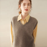 Hearth – Cashmere Wool Vest - Hilltop Nord