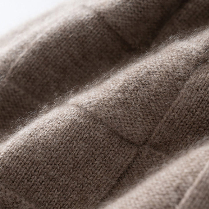 Quillridge – Cashmere Wool Beanie - Hilltop Nord