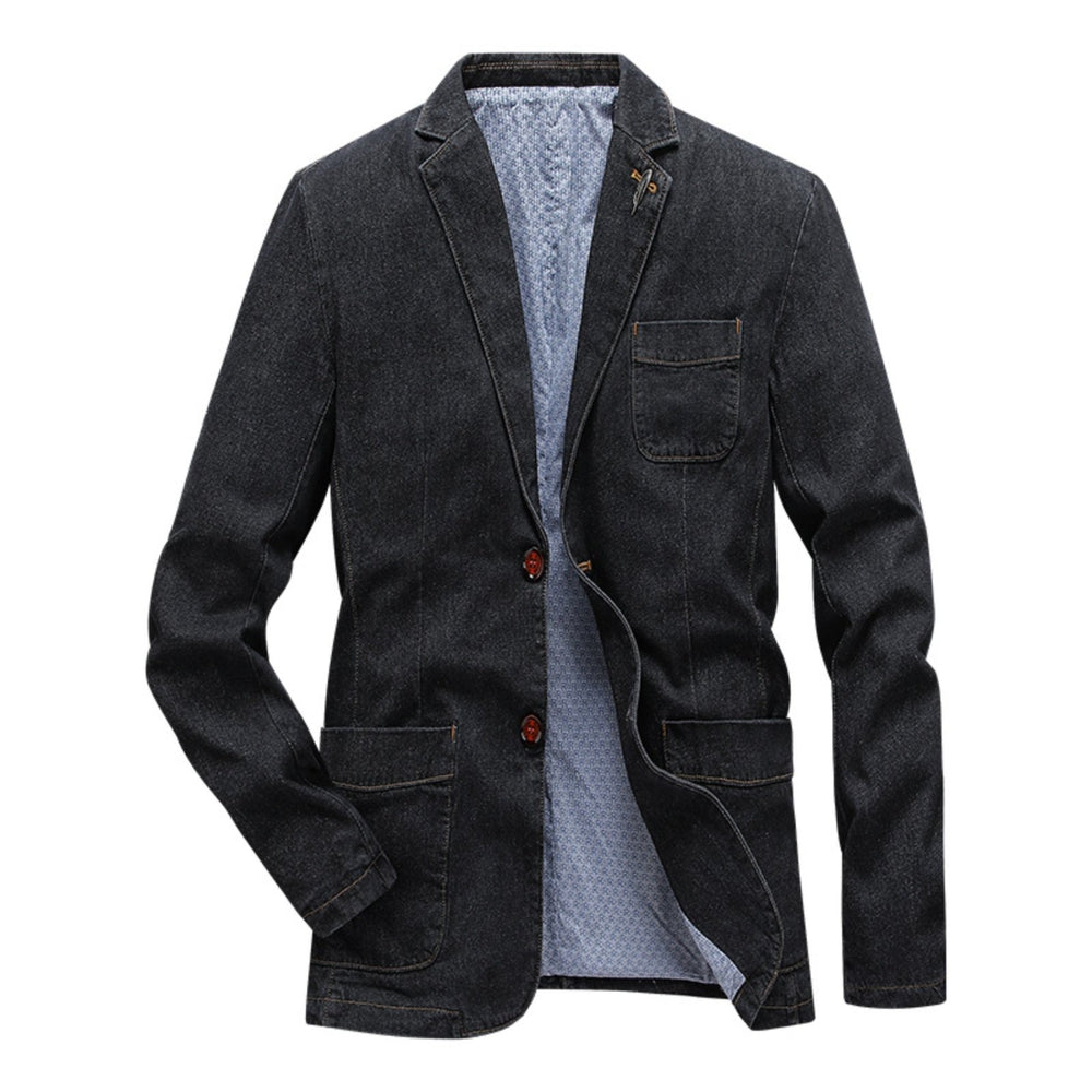 Crestward – Cotton Denim Blazer - Hilltop Nord