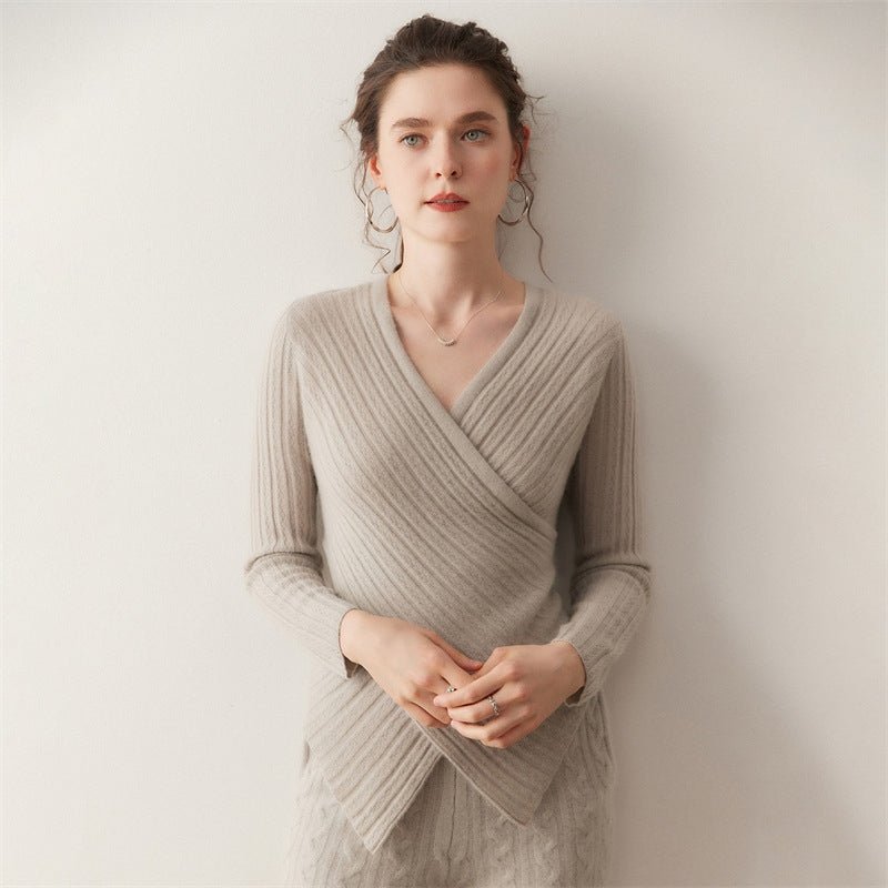 Crossveil – Cashmere Wool Top - Hilltop Nord