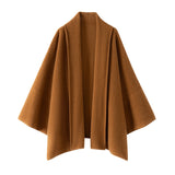 Valeharbor – Cashmere Wool Shawl Coat