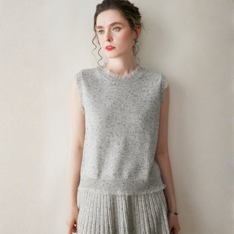 Polka – Cashmere Wool Vest