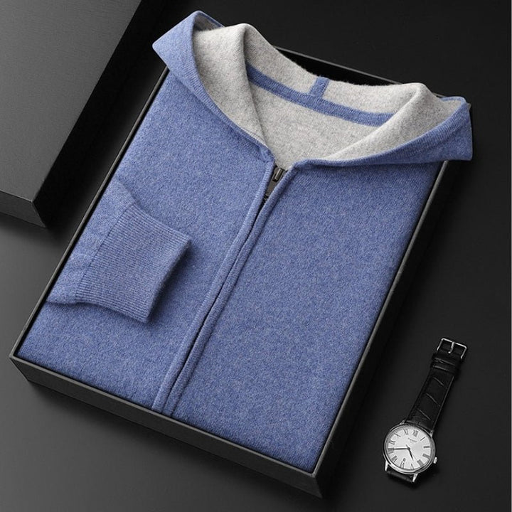 Hollis – Cashmere Wool Hoodie - Hilltop Nord