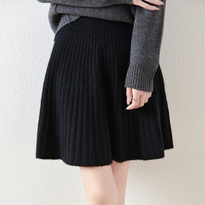 Heatherway – Cashmere Wool Skirt - Hilltop Nord