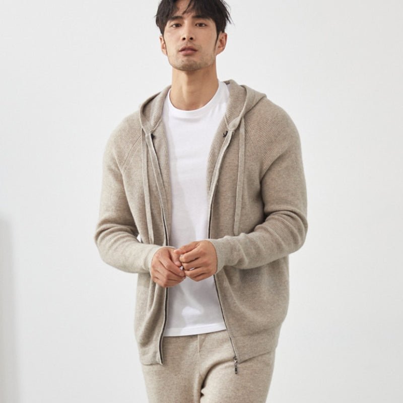 Bluecliff – Cashmere Wool Hoodie - Hilltop Nord