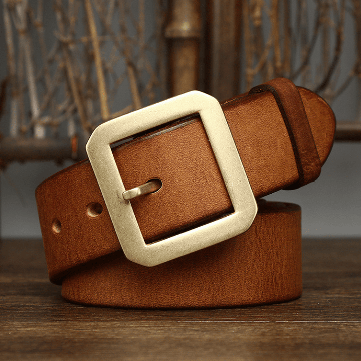 Granite Forge – Full - Grain Leather Belt - Hilltop Nord