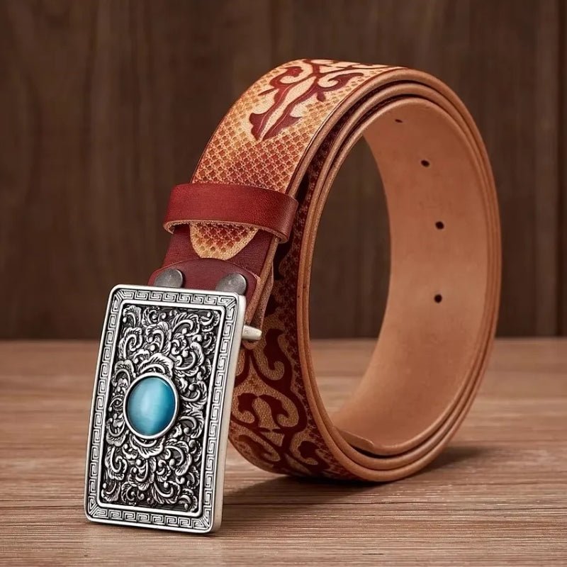 Brimstone – Leather Belt - Hilltop Nord