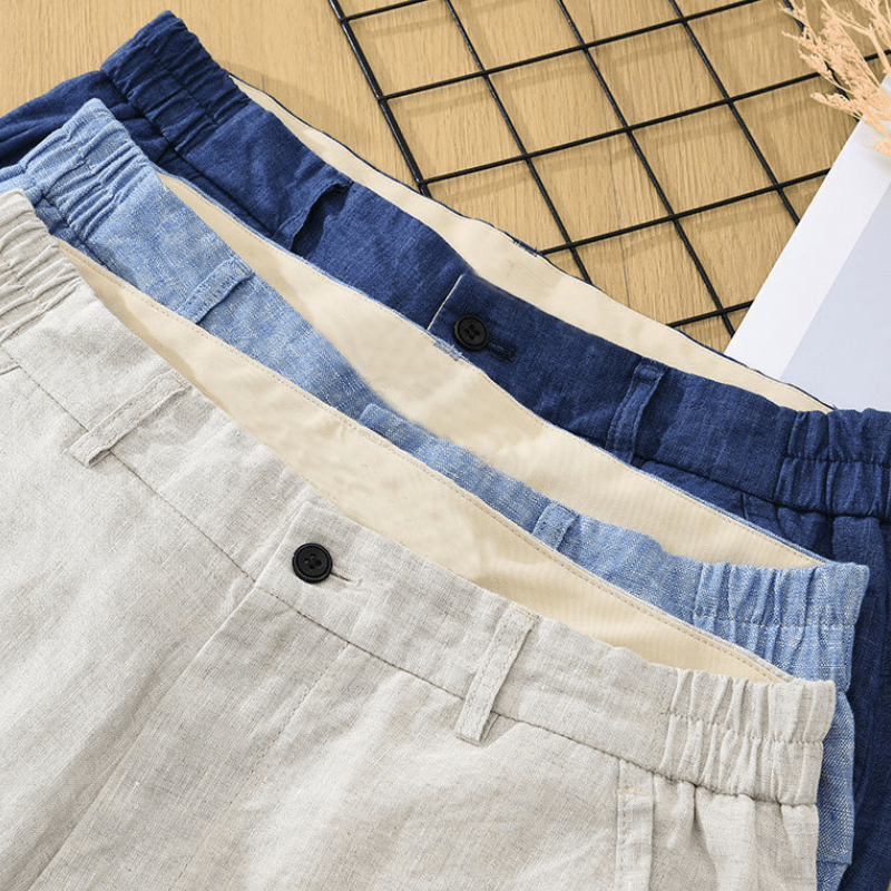 Marlow - Linen Shorts - Hilltop Nord