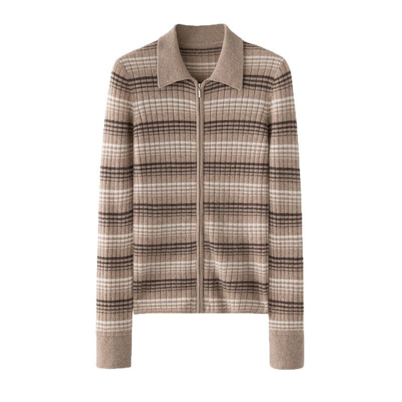 Hearthline – Cashmere Wool Cardigan - Hilltop Nord