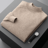 Rowan – Cashmere Wool Mock Neck Sweater - Hilltop Nord