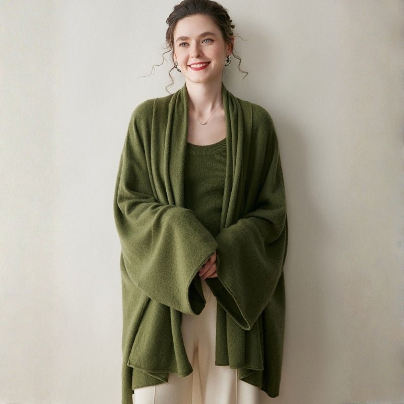 Hearthfall – Cashmere Wool Cardigan