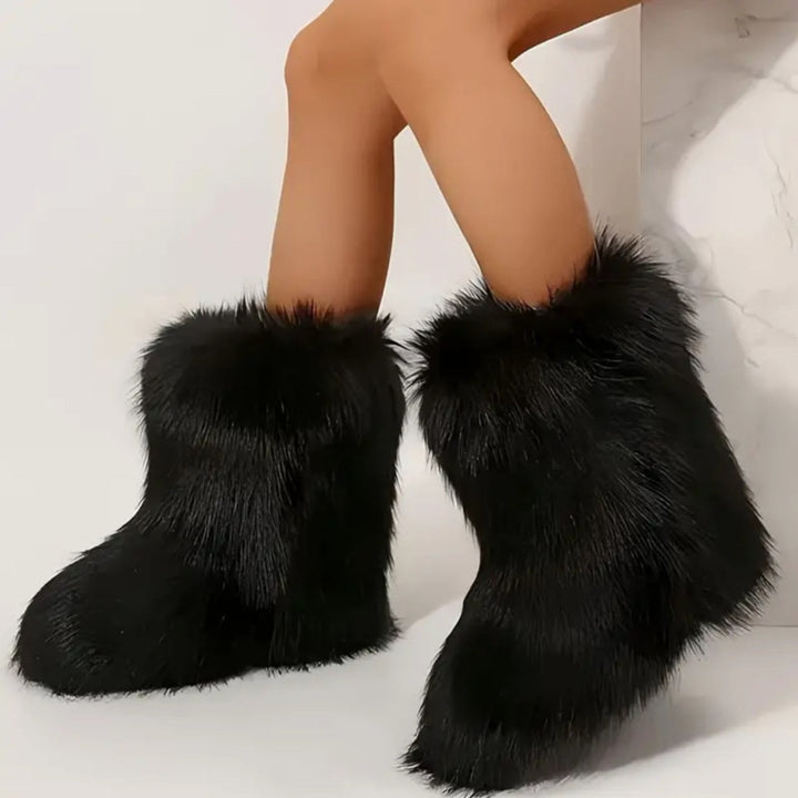 Zuri – Faux Fur Boots - Hilltop Nord