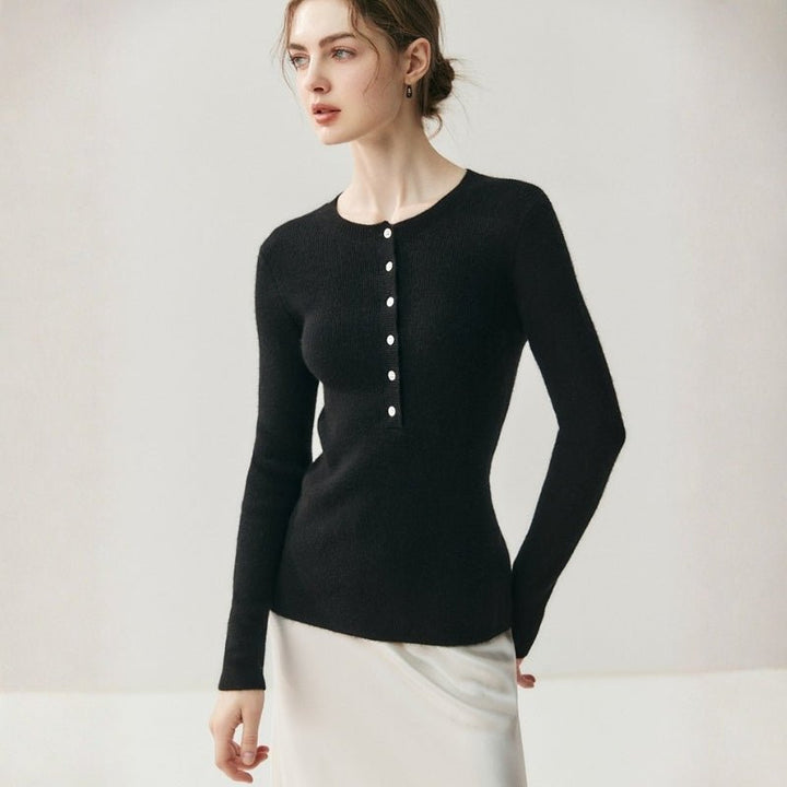 Crosshaven – Cashmere Wool Sweater - Hilltop Nord