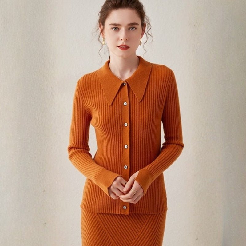 Driftfield – Cashmere Cardigan - Hilltop Nord