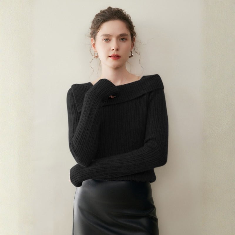 Thalia – Cashmere Wool Sweater - Hilltop Nord