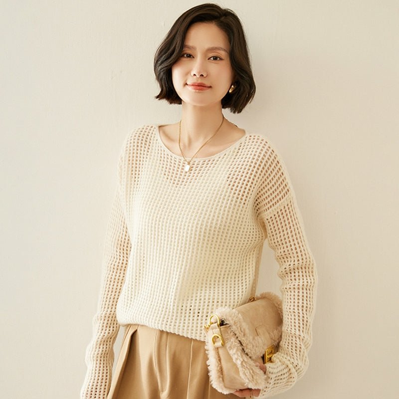 Whisperweft – Cashmere Wool Sweater - Hilltop Nord