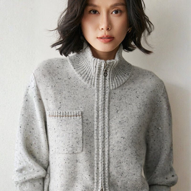 Wovengale – Cashmere Wool Cardigan - Hilltop Nord