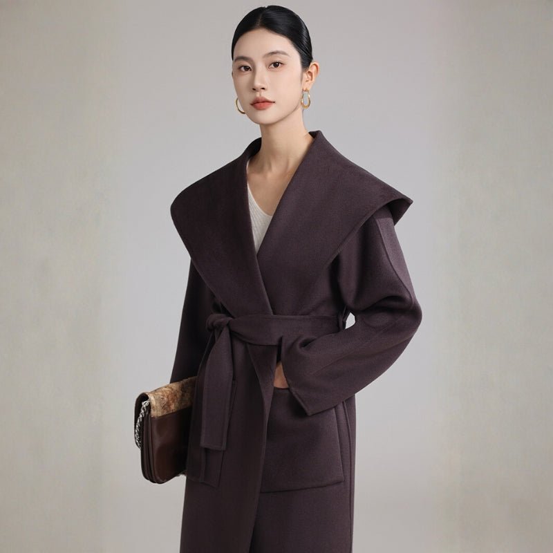 Horizonveil – Cashmere Wool Coat - Hilltop Nord