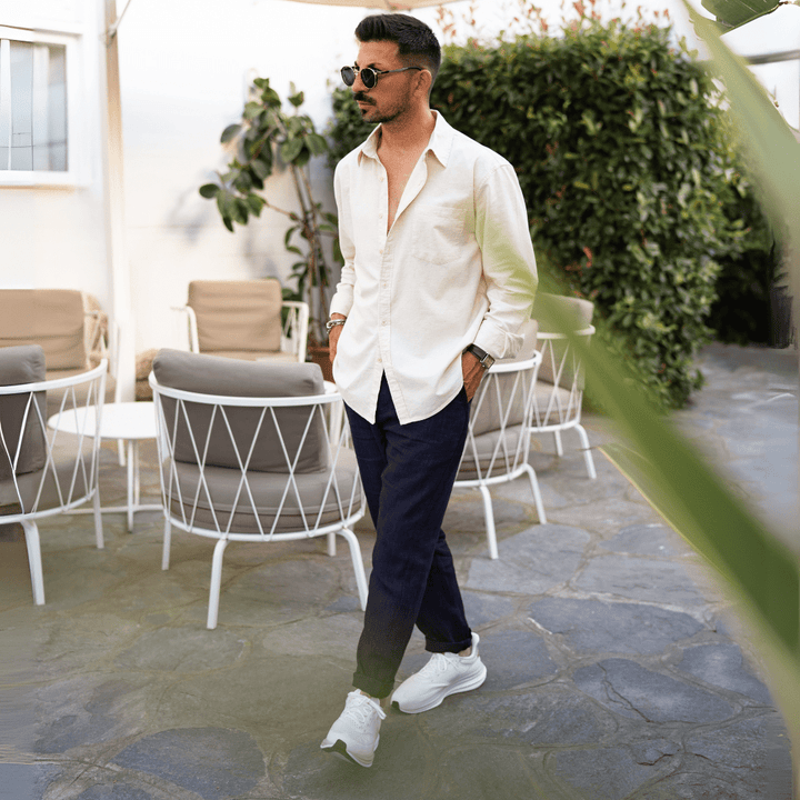 Coastline - Linen Button - Up - Hilltop Nord