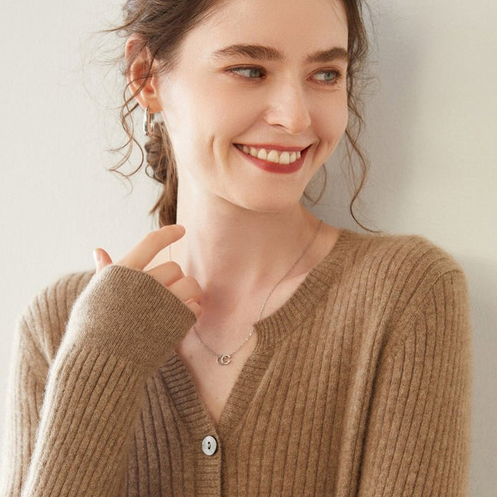 Greyhaven – Cashmere Wool Cardigan - Hilltop Nord