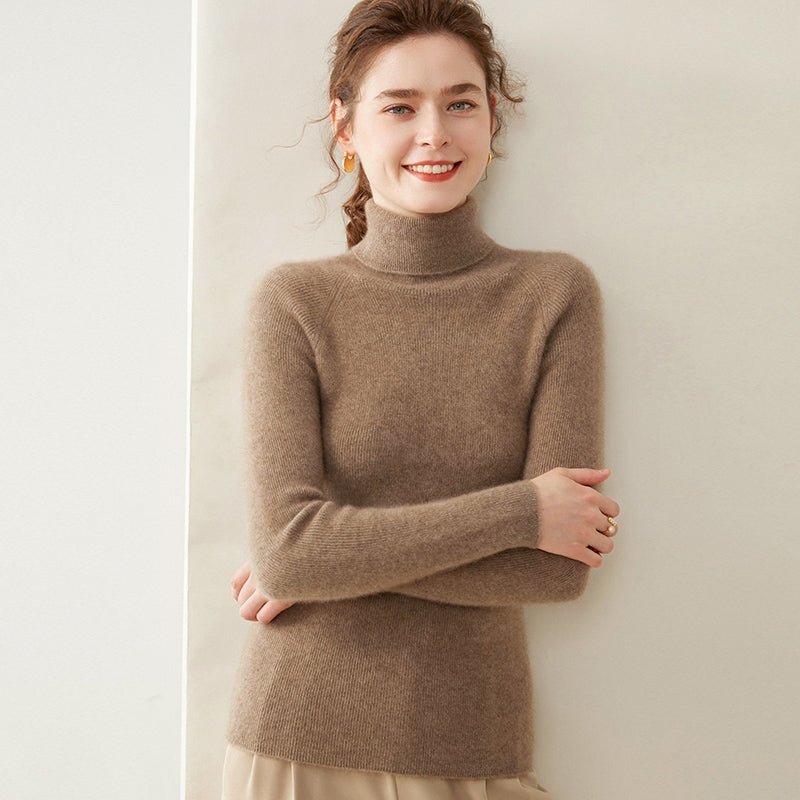 Bloom – Cashmere Turtleneck Sweater - Hilltop Nord