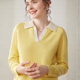 Equinox – Cashmere Wool Polo Sweater - Hilltop Nord