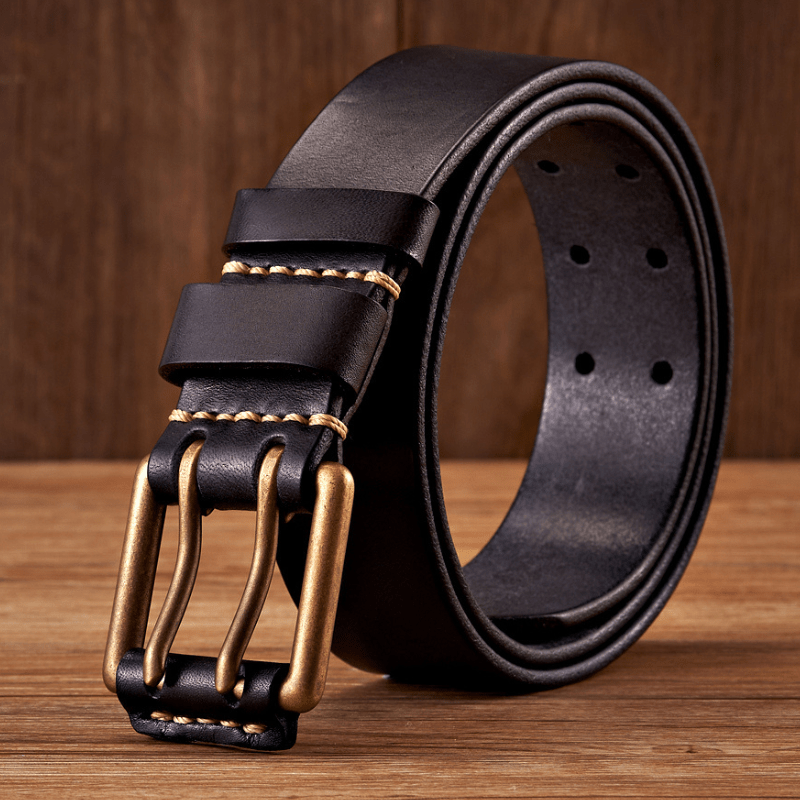 Ironmark – Double Prong Leather Belt - Hilltop Nord