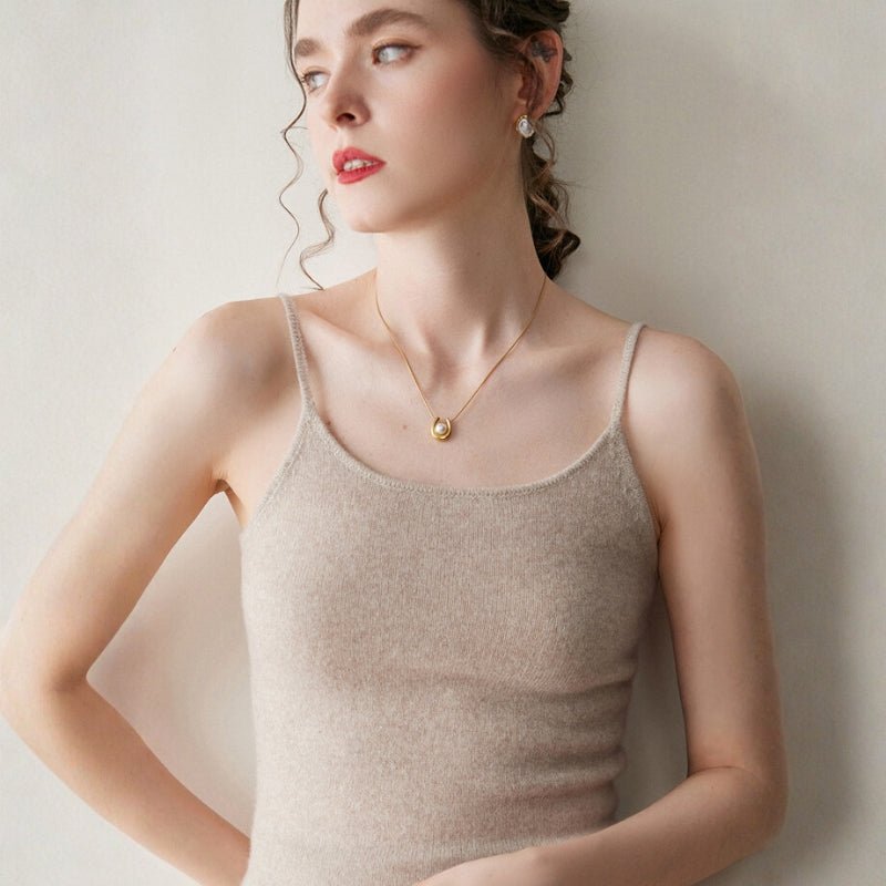 Softveil – Cashmere Wool Camisole - Hilltop Nord