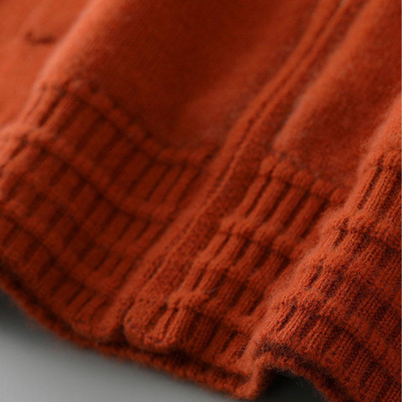 Rust Merino Wool Set